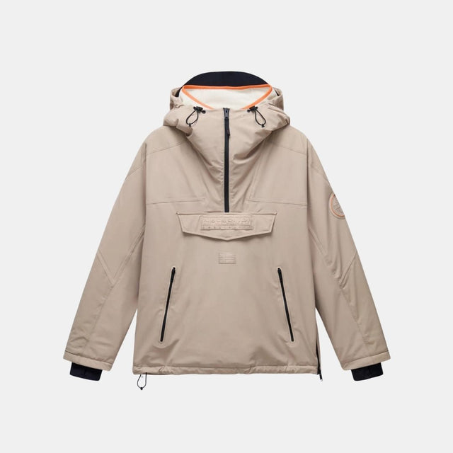 Napapijri Rainforest Tech Anorak Jacke Beige