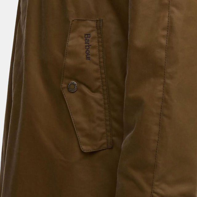 Barbour x Baracuta Wax Trench Coat Wax Tan
