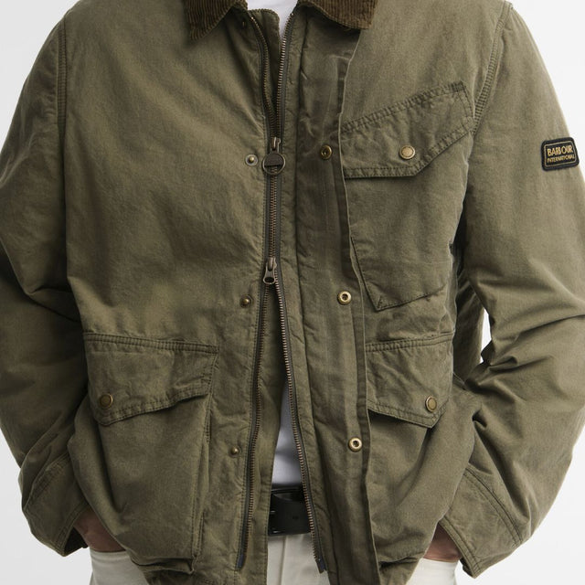 Barbour International Winter Drifter Olive