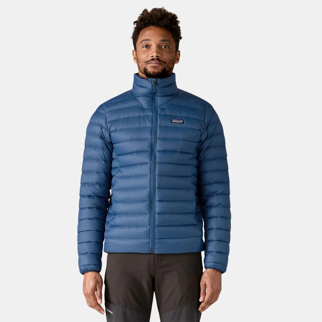 Patagonia Men's Down Sweater Jacket Clement Blue