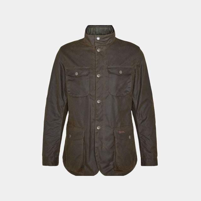 Barbour Ogston Waxed Jacket Olive
