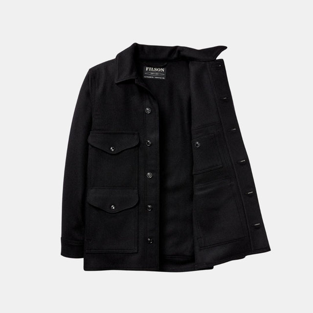Filson Mackinaw Wool Cruiser Jacket Dark Navy Solid