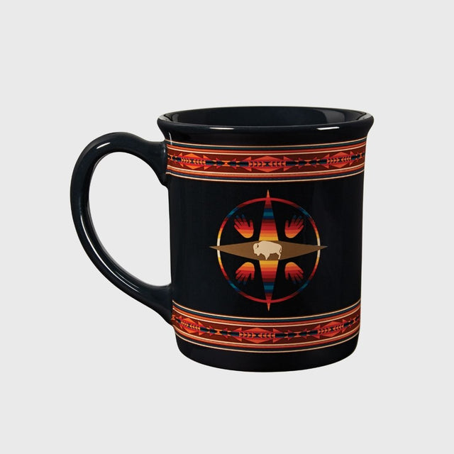 Pendleton 18 Oz Ceramic Mug Big Medecine Oxford