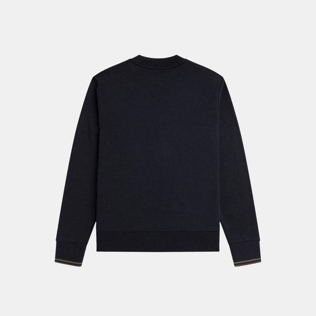 Fred Perry Crew Neck Sweatshirt Navy