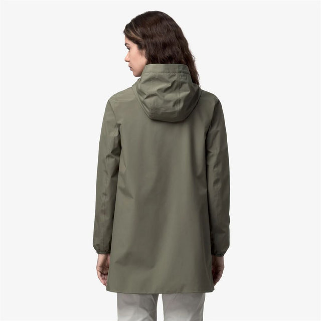 K-Way Sophie Stretch Poly Jersey Green Lichen