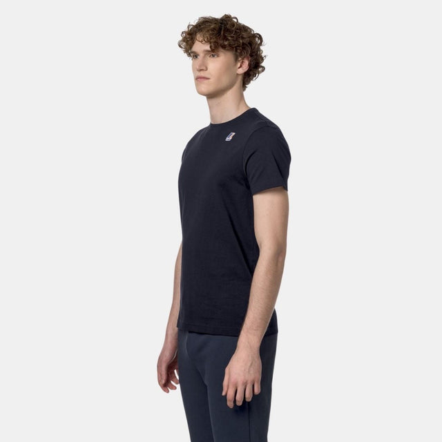 K-Way Le Vrai Edouard T-Shirt Blue Depth