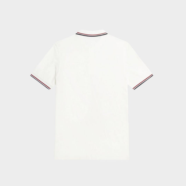 Fred Perry Polo M3600 White Red & Navy