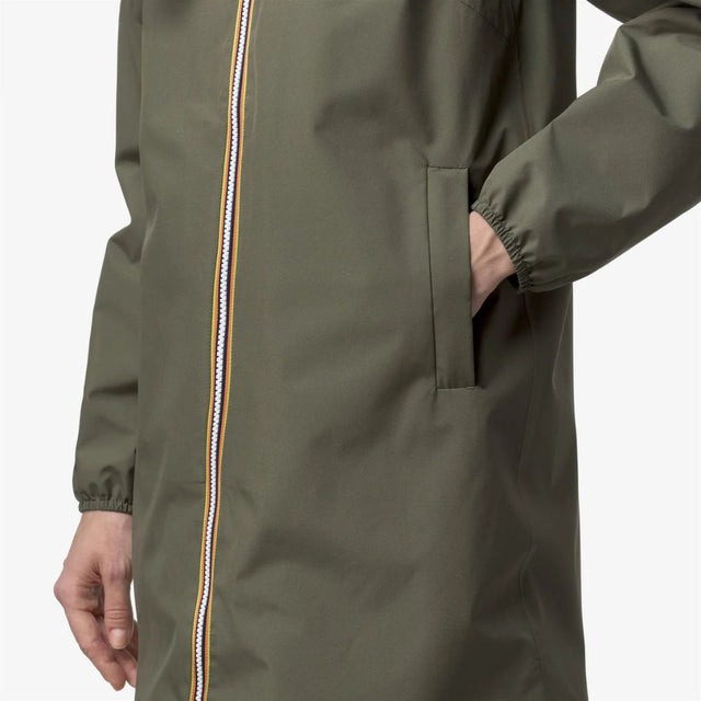 K-Way Sophie Stretch Poly Jersey Green Lichen