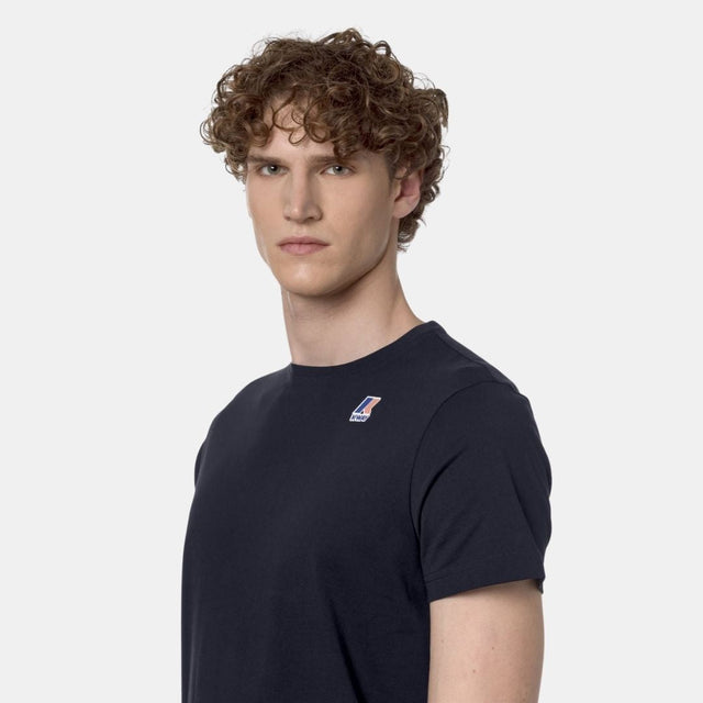 K-Way Le Vrai Edouard T-Shirt Blue Depth