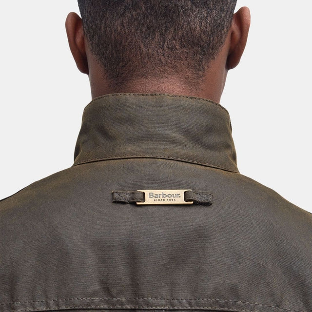 Barbour Ogston Waxed Jacket Olive