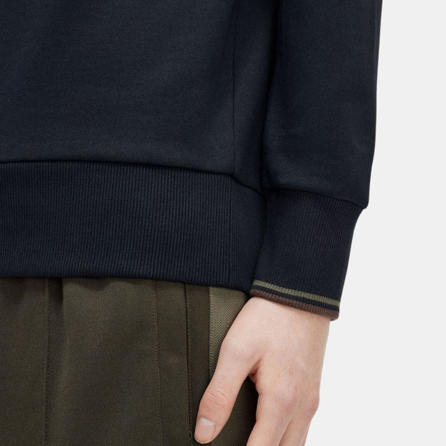 Fred Perry Crew Neck Sweatshirt Navy