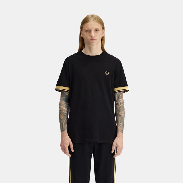 Fred Perry Twin Tipped Black/Champagne