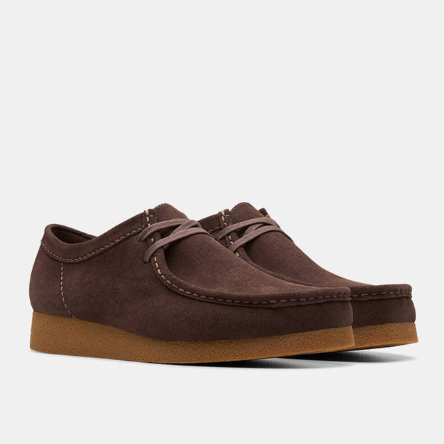 Clarks Wallabee Evo Men's Dark Brown Suede