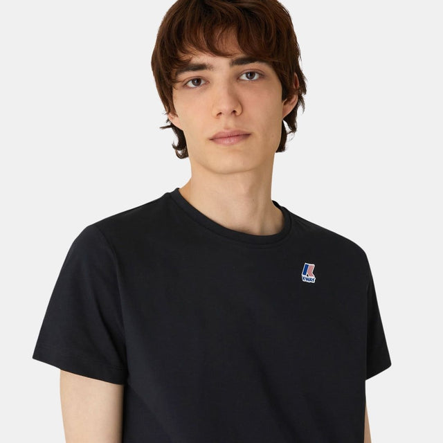 K-Way Le Vrai Edouard T-Shirt Black Pure