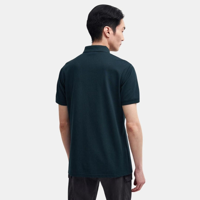 Barbour International Tourer Polo Shirt Forest River