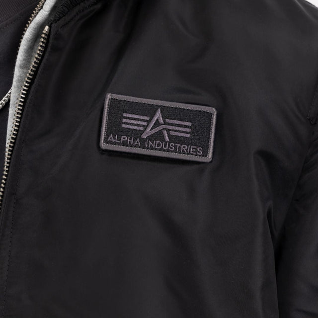 Alpha Industries MA-1 D-Tec Hood Bomber Jacket Black