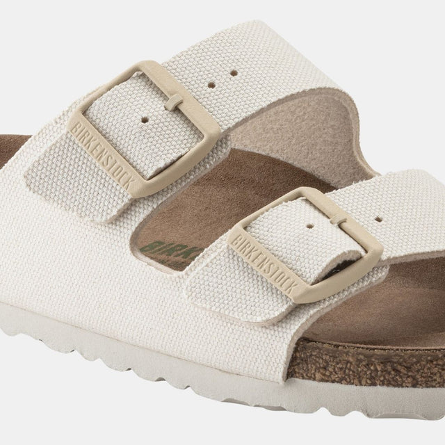 Birkenstock Arizona Vegan Rivet Logo Women's Eggshell