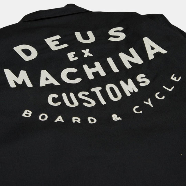 Deus Ex Machina Workshop Coach Jacket Black