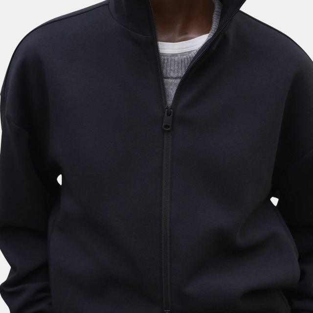 Ecoalf Austin Sweatshirt Woman 420 Navy Black