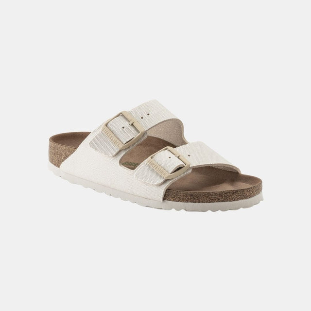 Birkenstock Arizona Vegan Rivet Logo Women's Eggshell