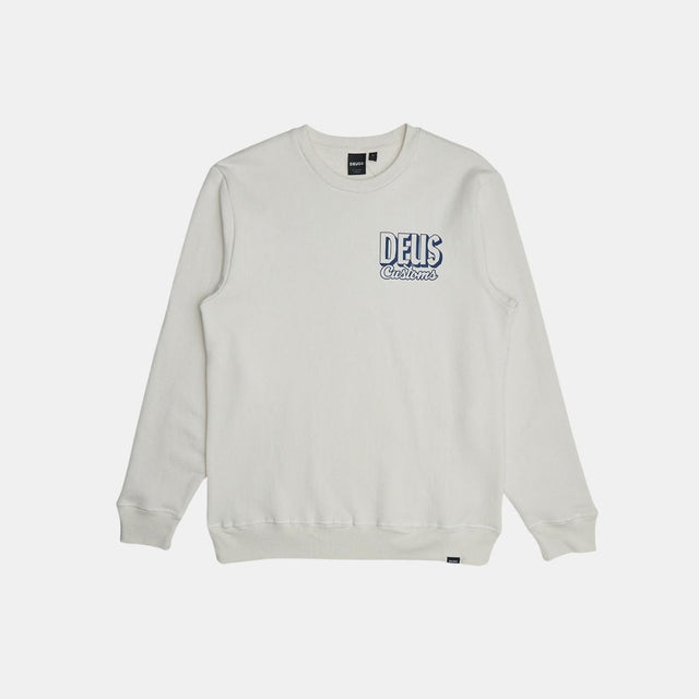 Deus Ex Machina Ever Seen Crew Vintage White