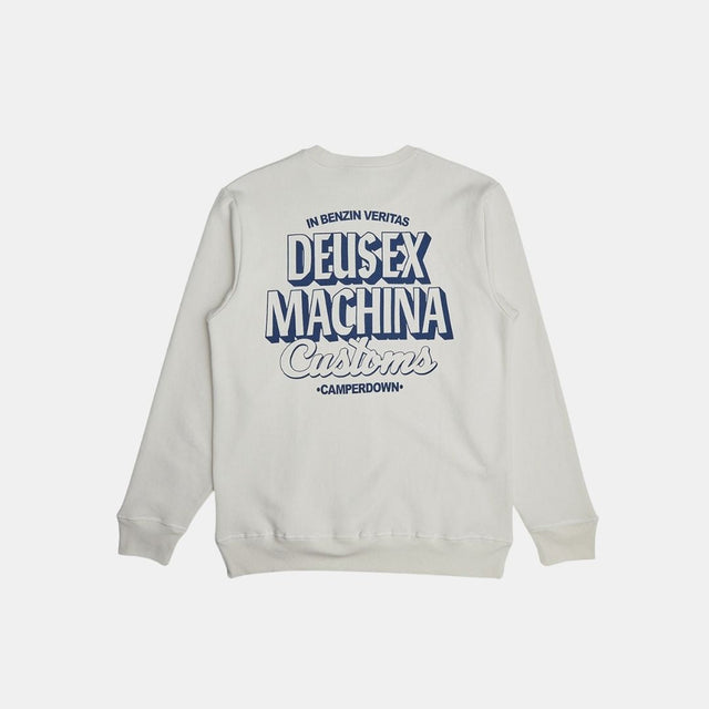 Deus Ex Machina Ever Seen Crew Vintage White