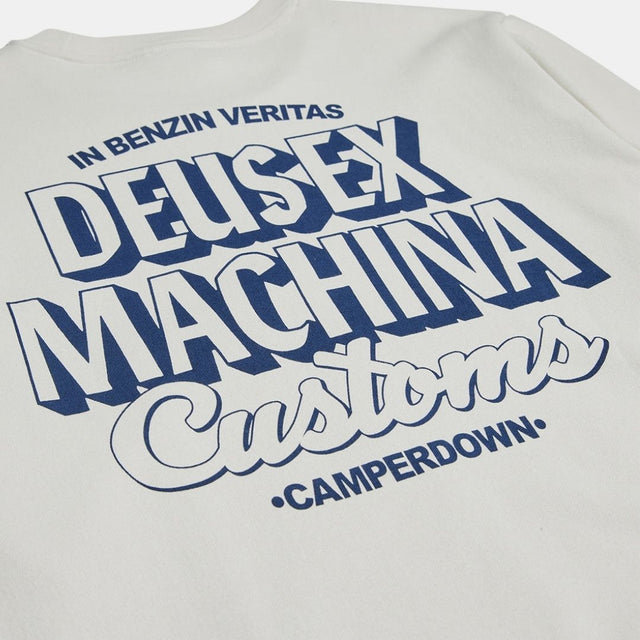 Deus Ex Machina Ever Seen Crew Vintage White