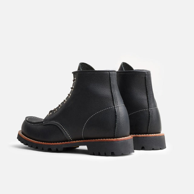 Red Wing Shoes 2949 Roughneck Moc Toe Black Oil Slick