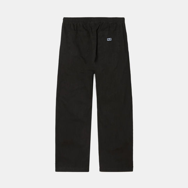 Obey Theo Easy Pant Black Faded Wash