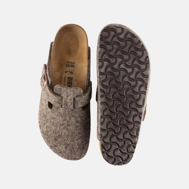 Birkenstock Boston Wool Unisex Cacao