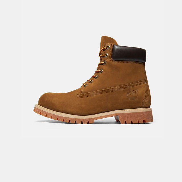Timberland Premium 6 In Lace Waterproof Boot Dark Wheat Nubuck