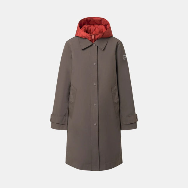 Ecoalf Suancis Jacket Woman Dark Chocolate