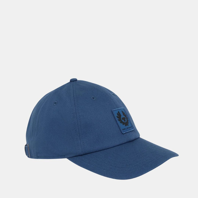 Belstaff Phoenix Logo Cap Marine Blue