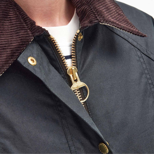 Barbour Modern Beadnell Waxed Jacket Sage Ancient