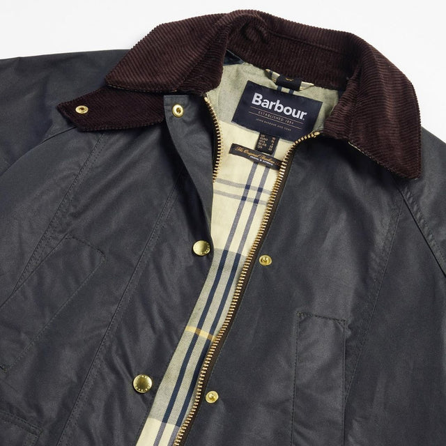 Barbour Modern Beadnell Waxed Jacket Sage Ancient