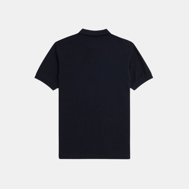 Fred Perry M6000 Plain Shirt Navy & Carrington Brick