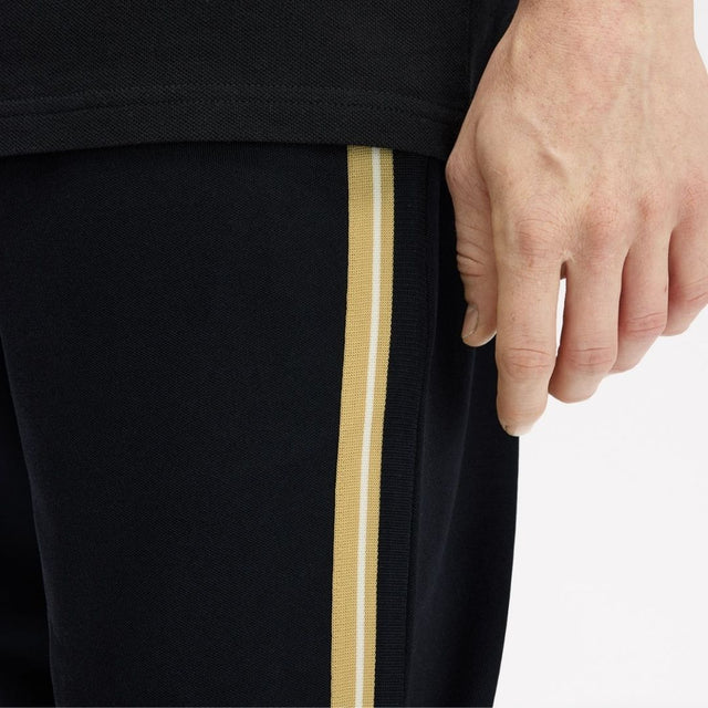 Fred Perry Stripe Tape Track Pant Black/Champagne