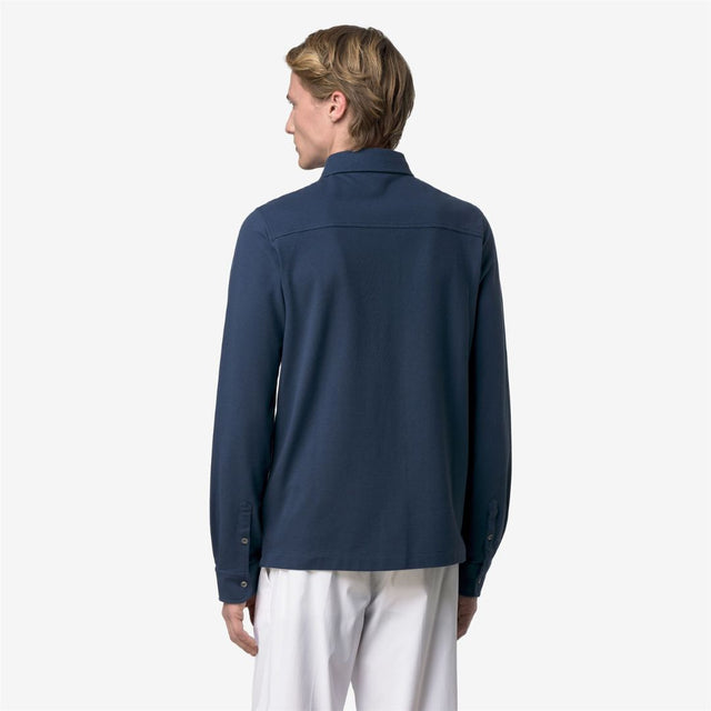 K-Way Timothee Pique Blue Insignia