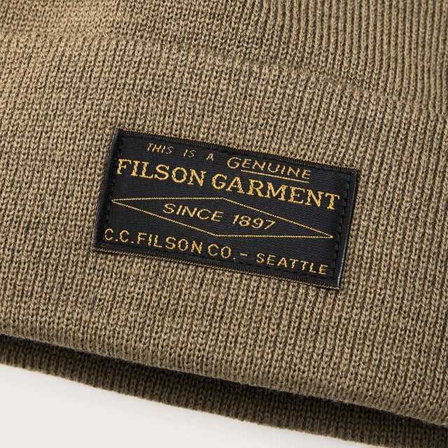 Filson Ballard Watch Cap Dark Mushroom