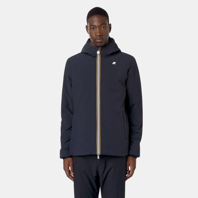 K-Way Jack St Warm Reversible Blue Depth & Green B