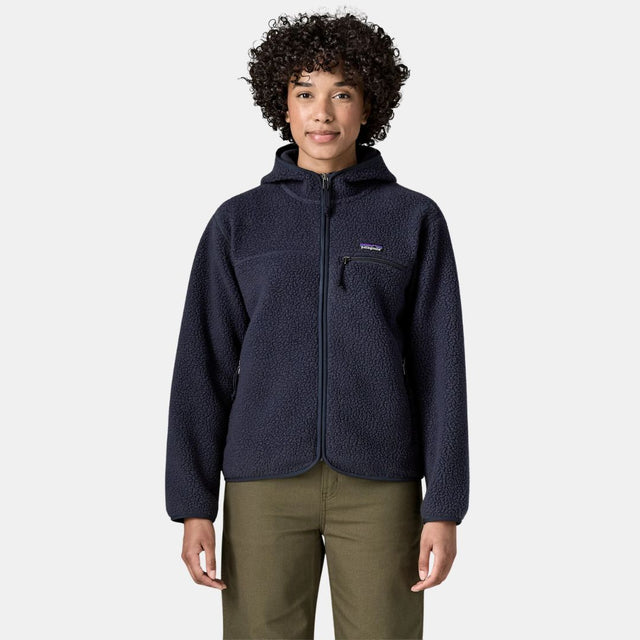 Patagonia Women's Retro Pile Hoody Sunken Blue