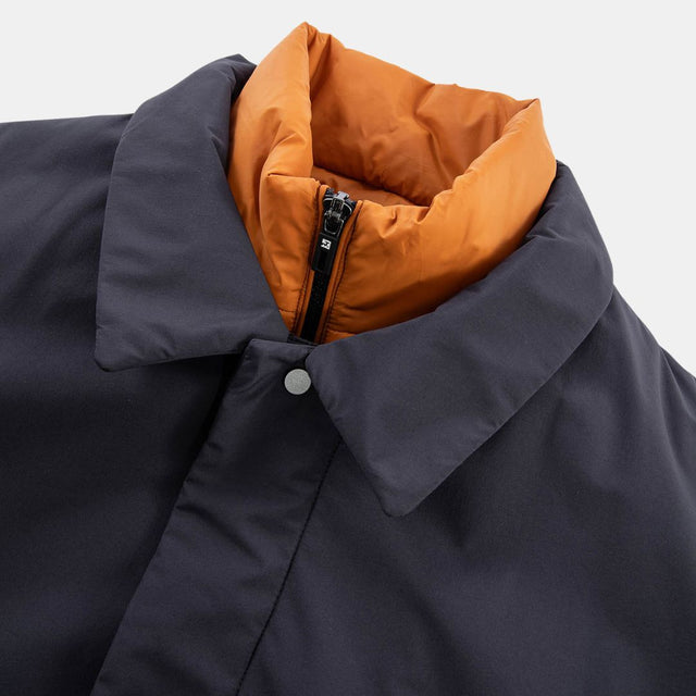 Krakatau Bleriot Trench Coat Qm549 Dark Night