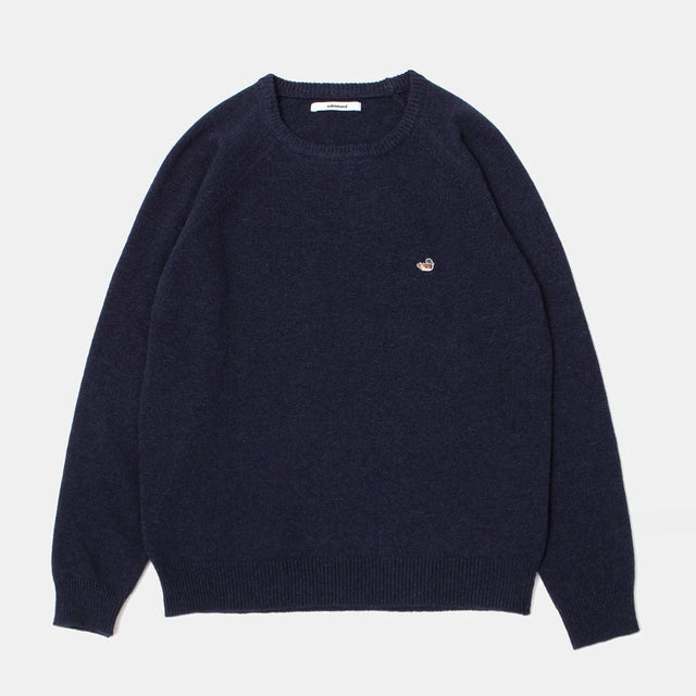 Edmmond Studios Duck Sweater Plain Navy