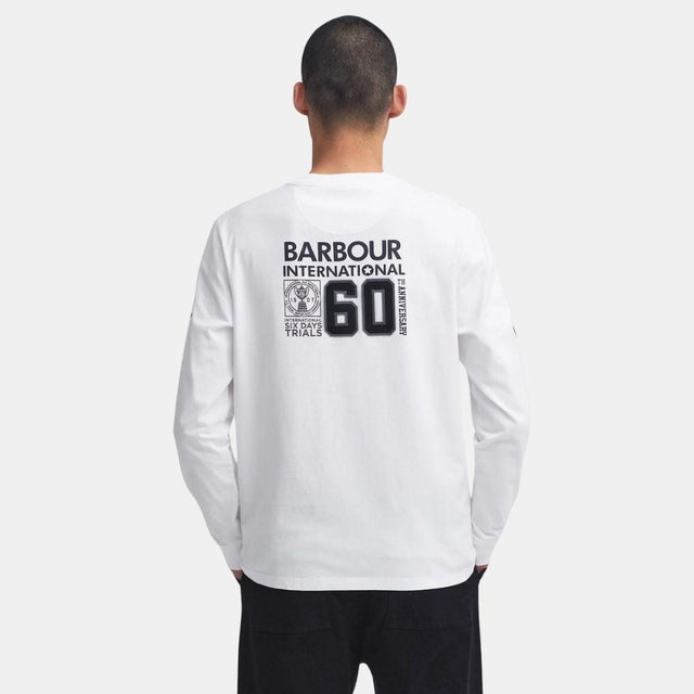 Barbour International Steve McQueen™ 60th Anniversary T-Shirt White