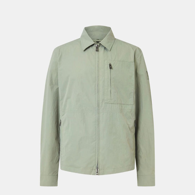 Belstaff Grid Overshirt Lichen