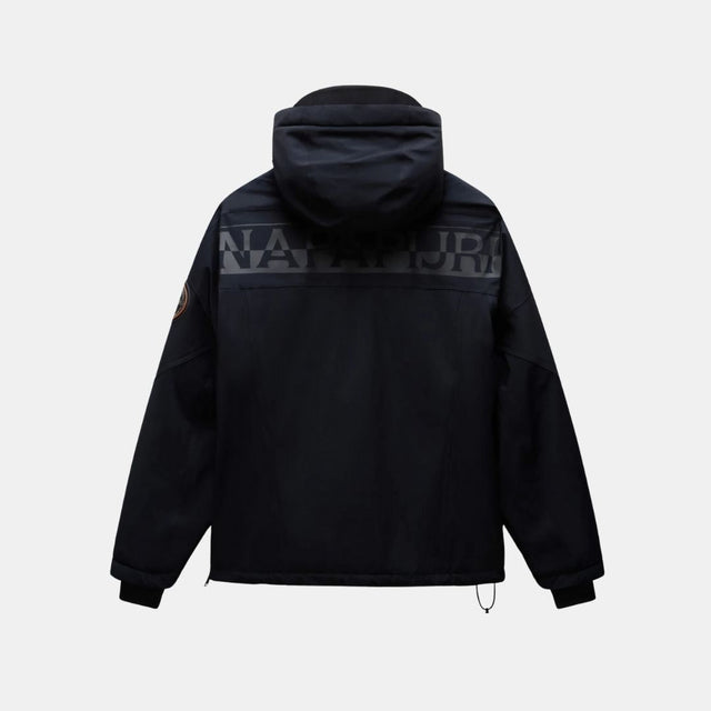 Napapijri Rainforest Tech Anorak Jacke Schwarz