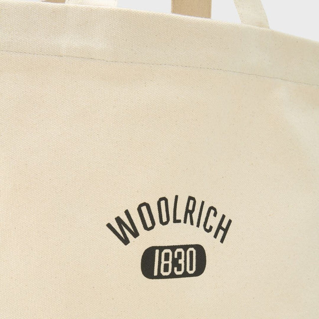 Woolrich Shopper Tote Bag Ecrue