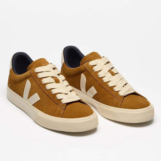 Veja Women's Campo Bold Suede Camel Pierre