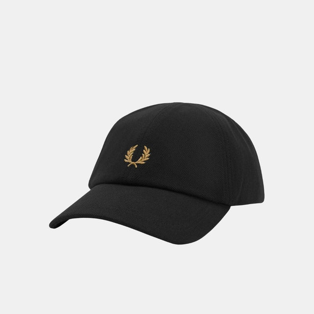 Fred Perry Pique Classic Black/Dk Caramel