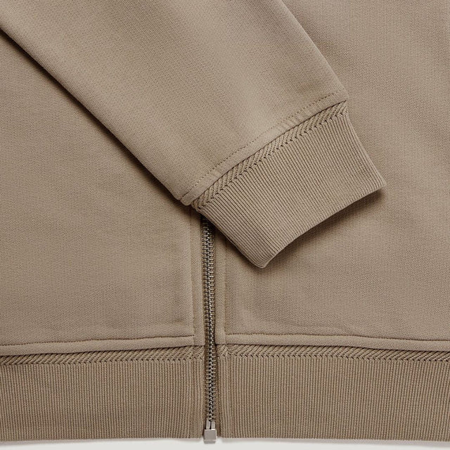 Belstaff Full Zip Sweatshirt Dark Sand